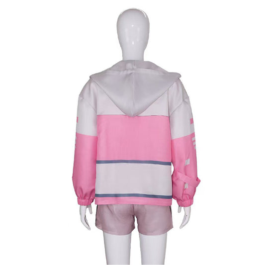 Cosplay Costume Li Tianxi Link Click Anime Cosplay Tenue Rose Femme
