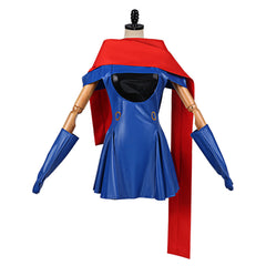 Cosplay Costume Lisa JJBA 7(2026) Anime Cosplay Robe Bleue Femme
