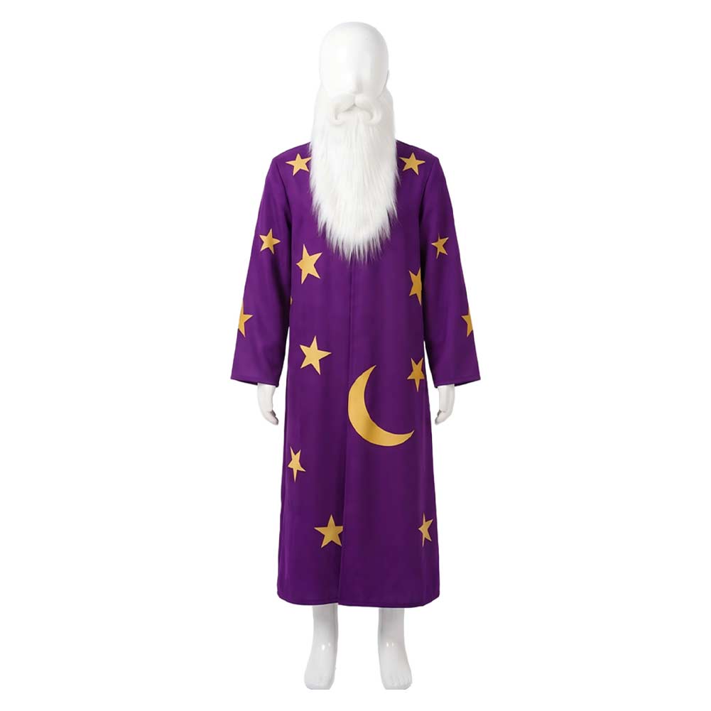 Cosplay Costume Lizard Wizard Film Cosplay Robe Violette Homme