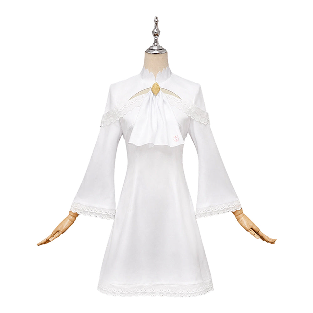 Cosplay Costume Louis Arneb RE0(2026) Anime Cosplay Robe Blanche Femme