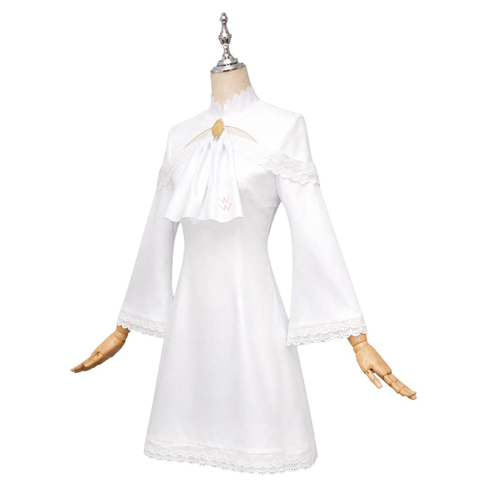 Cosplay Costume Louis Arneb RE0(2026) Anime Cosplay Robe Blanche Femme