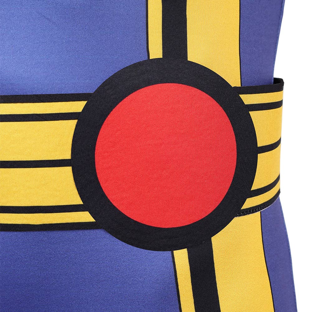 Cosplay Costume Lucas Bishop X-Men '97 Saison 2(2026) TV Cosplay Combinaison Bleue+Cape Rouge Homme
