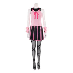 Cosplay Costume Lucy Steel JJBA 7(2026) Anime Cosplay Tenue Rose et Noire Femme