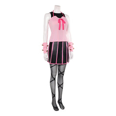 Cosplay Costume Lucy Steel JJBA 7(2026) Anime Cosplay Tenue Rose et Noire Femme