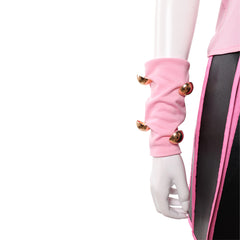 Cosplay Costume Lucy Steel JJBA 7(2026) Anime Cosplay Tenue Rose et Noire Femme