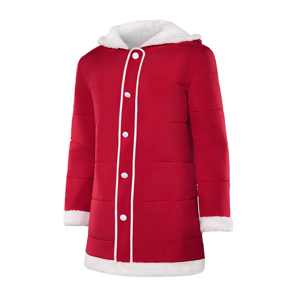 Cosplay Costume Luffy One Piece Live Action 2(2026) TV Cosplay Veste Rouge Homme