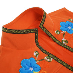 Cosplay Costume Luis Madrigal Descendants: Wicked Wonderland(2026) Film Cosplay Gilet Orange Homme