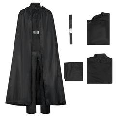 Cosplay Costume Luke The Mandalorian & Grogu(2026) Film Cosplay Tenue Brune Homme