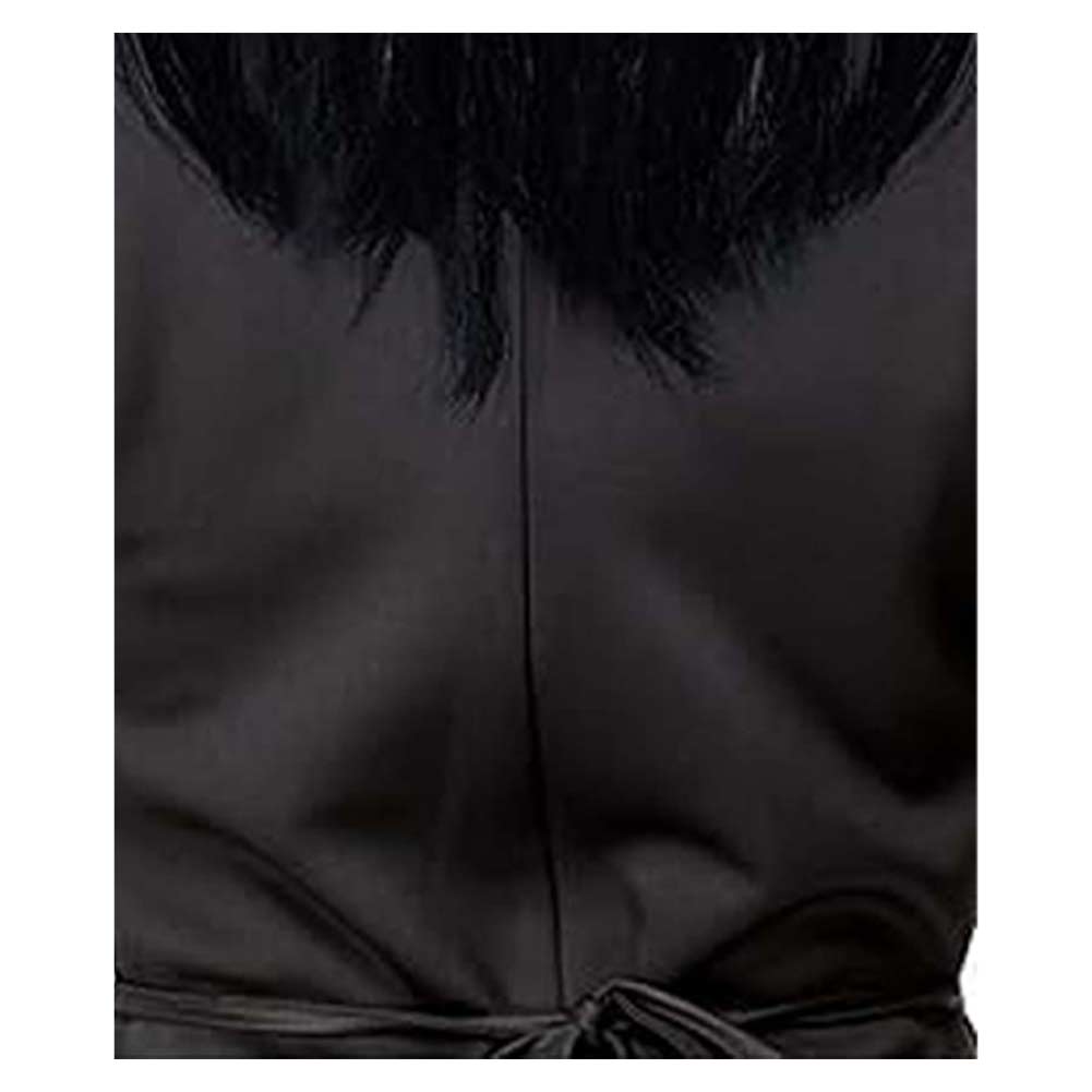 Cosplay Costume Lydia Beetlejuice Film Cosplay Robe Noire Femme