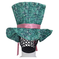Cosplay Costume Mad Hatter Alice au Pays des Merveilles Film Cosplay Tenue Bleue Homme