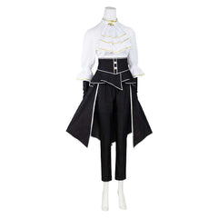 Cosplay Costume Maelle Clair Obscur: Expedition 33 Jeu Cosplay Tenue Noire et Blanche Femme