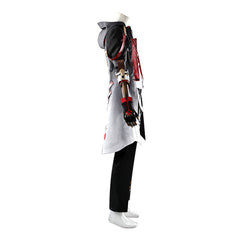 Cosplay Costume Male Trailblazer Honkai: Star Rail Jeu Cosplay Tenue Blanche et Noire Homme