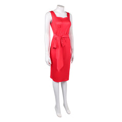 Cosplay Costume Margaret Fairchild La Révélation(2026) Film Cosplay Robe Rouge Femme