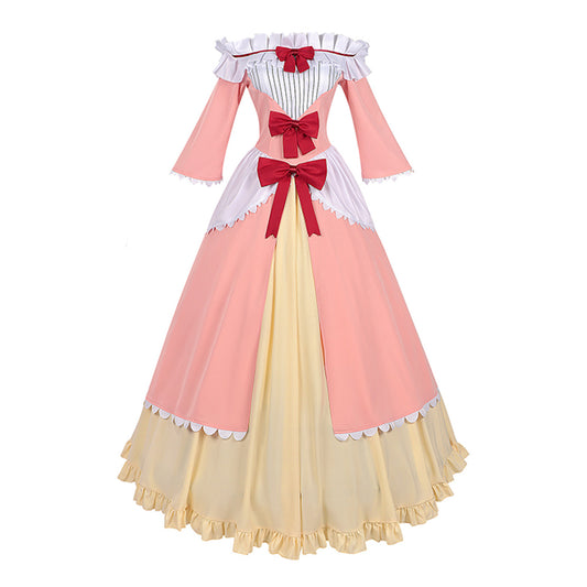  Cosplay Costume Maria Annunziata Always a Catch(2026) Anime Cosplay Tenue Rose Femme