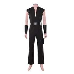 Cosplay Costume Maul Maul: Seigneur de l'Ombre(2026) TV Cosplay Tenue Noire de Gilet Homme
