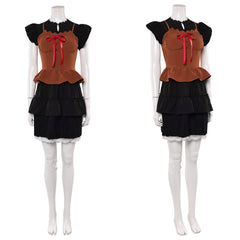 Cosplay Costume Mayu Amakura Fatal Frame 2 Remake(2026) Jeu Cosplay Robe Noire et Brune Tenue Femme