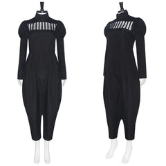 Cosplay Costume Meimei Anime Cosplay Combinaison Noire et BLanche Femme