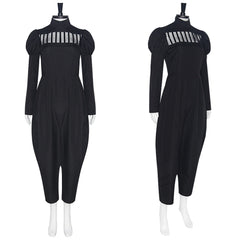 Cosplay Costume Meimei Anime Cosplay Combinaison Noire et BLanche Femme