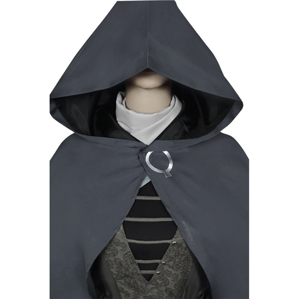 Cosplay Costume Melina Elden Ring Jeu Cosplay Tenue Verte et Noire Femme