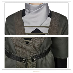 Cosplay Costume Melina Elden Ring Jeu Cosplay Tenue Verte et Noire Femme