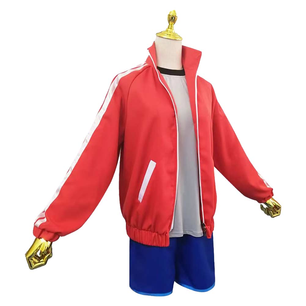 Cosplay Costume Michiru Kagemori Brand New Animal Anime Cosplay Tenue Rouge Femme