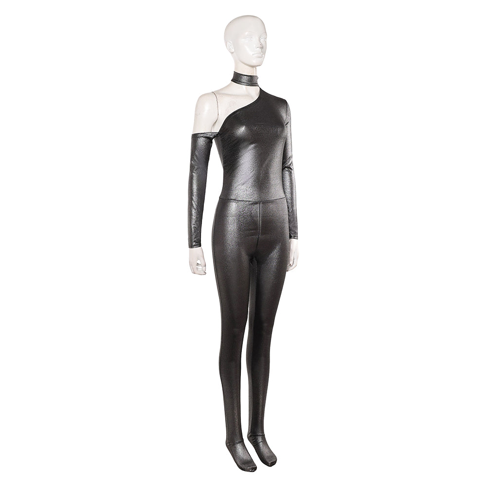 Cosplay Costume Mira Film Cosplay Tenue Noire Deux-pièces Femme