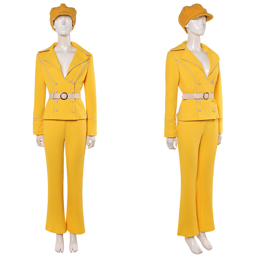 Cosplay Costume Miss Valentine One Piece Live Action 2(2026) TV Cosplay Tenue Jaune Femme