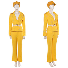 Cosplay Costume Miss Valentine One Piece Live Action 2(2026) TV Cosplay Tenue Jaune Femme