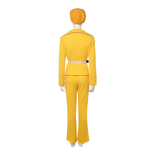 Cosplay Costume Miss Valentine One Piece Live Action 2(2026) TV Cosplay Tenue Jaune Femme