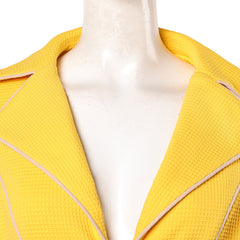 Cosplay Costume Miss Valentine One Piece Live Action 2(2026) TV Cosplay Tenue Jaune Femme