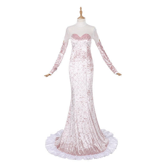 Cosplay Costume Mizi Alien Stage(2026) TV Cosplay Robe Rose Claire Femme