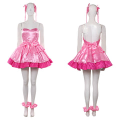 Cosplay Costume Mizi Zombie Stage Alien Stage(2026) TV Cosplay Robe Rose Femme Ver.2