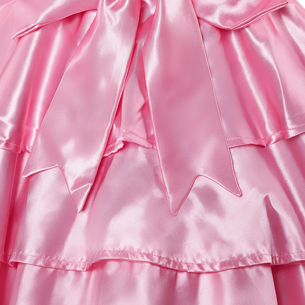 Cosplay Costume Mizi Zombie Stage Alien Stage(2026) TV Cosplay Robe Rose Femme Ver.2