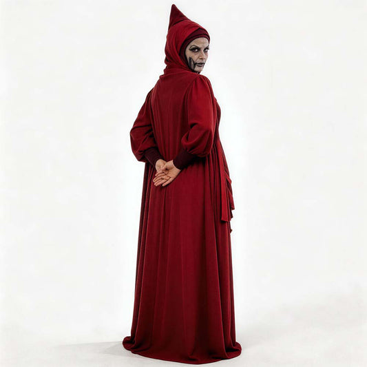 Cosplay Costume Mother Talzin La Guerre des Étoiles The Clone Wars TV Cosplay Robe Rouge Femme