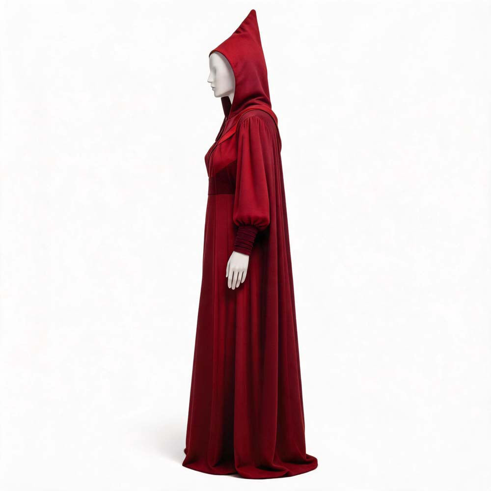 Cosplay Costume Mother Talzin La Guerre des Étoiles The Clone Wars TV Cosplay Robe Rouge Femme