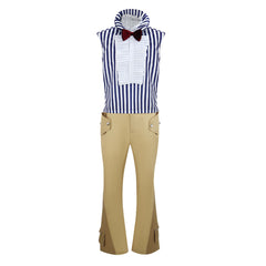 Cosplay Costume Mr. 3 One Piece Elbaph Arc(2026) Anime Cosplay Tenue Bleue Homme