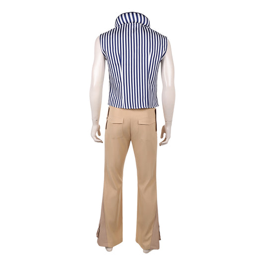 Cosplay Costume Mr. 3 One Piece Live Action 2(2026) TV Cosplay Tenue Noire et Marron Homme
