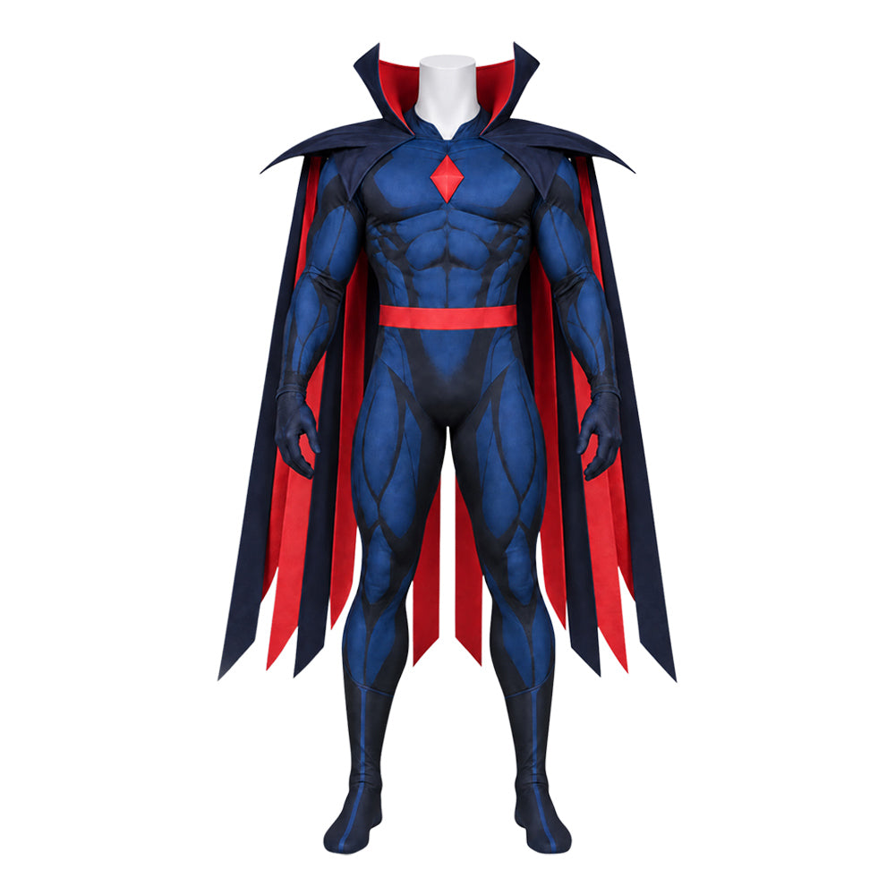 Cosplay Costume Mr. Sinister X-Men '97 Saison 2(2026) TV Cosplay Combinaison Bleue Homme