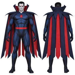 Cosplay Costume Mr. Sinister X-Men '97 Saison 2(2026) TV Cosplay Combinaison Bleue Homme
