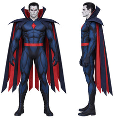 Cosplay Costume Mr. Sinister X-Men '97 Saison 2(2026) TV Cosplay Combinaison Bleue Homme