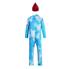 Cosplay Costume Mr. Smee Descendants: Wicked Wonderland(2026) Film Cosplay Combinaison Bleue Homme