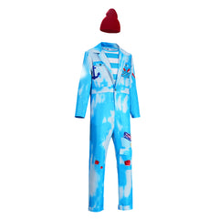 Cosplay Costume Mr. Smee Descendants: Wicked Wonderland(2026) Film Cosplay Combinaison Bleue Homme