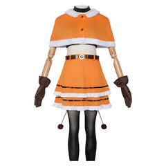 Cosplay Costume Nagisa Momoe Puella Magi Madoka Magica Anime Cosplay Tenue Orange Femme