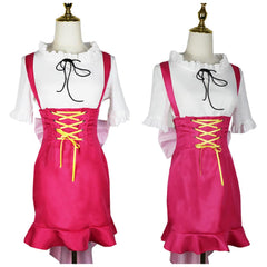 Cosplay Costume Nami One Piece Whole Cake Island Arc Anime Cosplay Tenue Blanche et Rose Femme