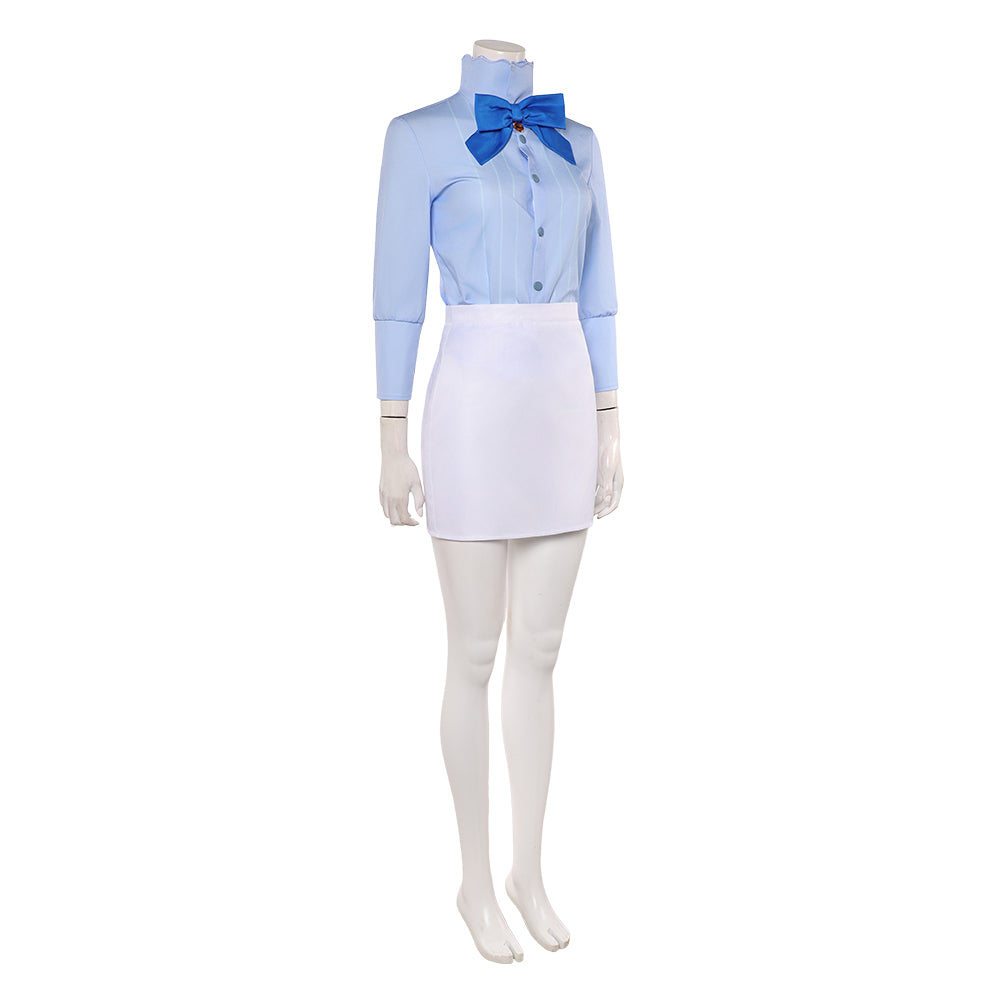 Cosplay Costume Nami One Piece: Heroines(2026) Anime Cosplay Tenue Bleue et Blanche Femme