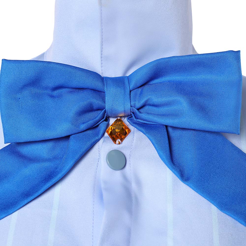 Cosplay Costume Nami One Piece: Heroines(2026) Anime Cosplay Tenue Bleue et Blanche Femme