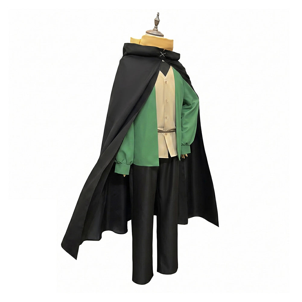 Cosplay Costume Natsuki Subaru RE0(2026) Anime Cosplay Tenue Verte et Noire Homme