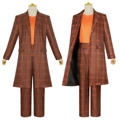 Cosplay Costume Ncuti Gatwa Doctor Who TV Cosplay Tenue Marron Homme