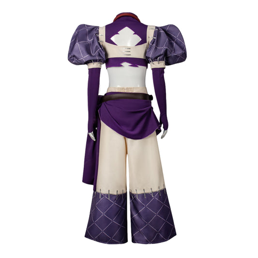 Cosplay Costume Nerde Gachiakuta Anime Cosplay Tenue Violette Femme