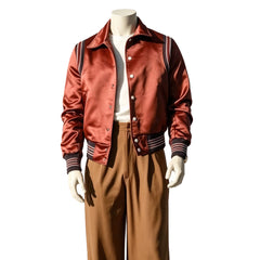 Cosplay Costume Nick Jonas Camp Rock(2008) Film Cosplay Tenue Marron Homme